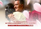 Feliz dia das mulheres